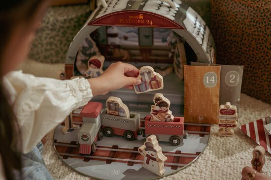 Little Dutch Advent treinbaan FSC