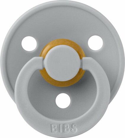 BIBS Fopspeen Symmetrisch Colour latex 2 pack - Vanilla/Cloud mt2