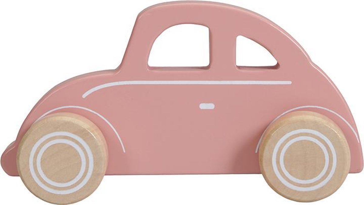 belangrijk krijgen Iets Little Dutch Auto Pink - babykoop