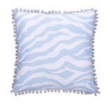 Kidsdepot Kussen Zebra Blue