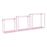 Kidsdepot Wall Box set van 3 Pink Winkelmodel