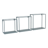 Kidsdepot Wall Box set van 3 Blue Winkelmodel