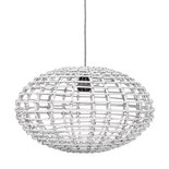 Kidsdepot Pumpkin Rotan Hanglamp White