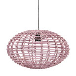 Kidsdepot Pumpkin Rotan Hanglamp Pink