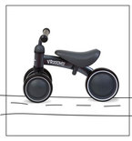 Childhome Babyfiets Vroom Grijs - Loopfiets