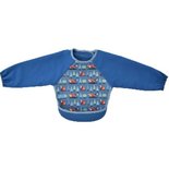 Bibetta Mouwslab Vos en Eekhoorn Slaatblauw