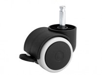 Bopita Set Wieltjes 50mm met rubber zwart