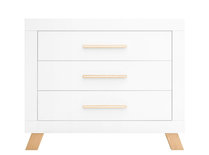 Bopita Lisa Commode 3 Laden Wit Naturel