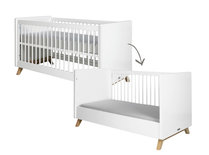 Bopita Lynn Bedbank 70 x 140 Wit Naturel