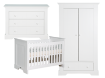 Bopita Narbonne Babykamer 3-delig Wit