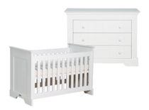 Bopita Narbonne Babykamer 2-delig Wit