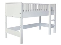 Bopita Nordic Halfhoogslaper met rechte trap wit