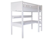 Bopita Nordic Hoogslaper XL met rechte trap wit