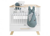Bopita Box Lisa met lade Wit Naturel