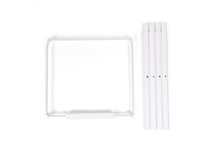 Childhome Evolu 2 Extra lange set poten met voetsteun Wit