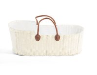 Childhome Moses mand Off-White / bruin leer + matras