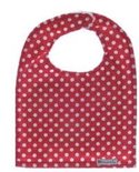 Bazzle Baby Big Bib Slab Dottie Red 2 stuks