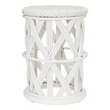 Kidsdepot CLU-CLU Krukje rotan webbing white