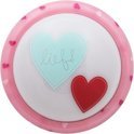 LIEF! Led Pushlight, indruk nachtlampje Roze