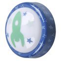LIEF! Led Pushlight, indruk nachtlampje Blauw