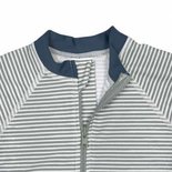 Lässig UV Zwempak korte mouw Striped Blue 0/6 maanden