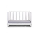 Childhome Ledikant omvormbaar 70 x 140 Wit + frame wit