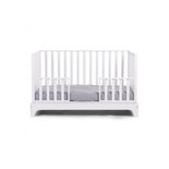 Childhome Ledikant omvormbaar 70 x 140 Wit + frame wit