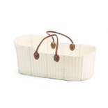 Childhome Moses mand Off-White / bruin leer + matras