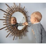 Childhome Rotan Spiegel Fondi 60cm.