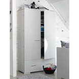 Coming Kids Linnenkast Hoogglans Grey