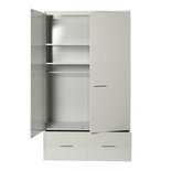 Coming Kids Linnenkast Hoogglans Grey