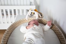 Childhome rieten verschoningsmand naturel met matras