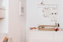 Childhome rieten verschoningsmand naturel met matras