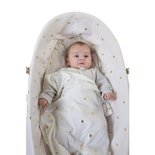 Hoes voor moses mand gold dots