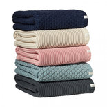 Joolz Essentials Blanket Ribbed Blauw