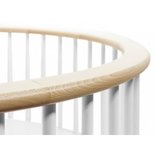 Bopita Box Rondo wit / Naturel