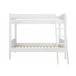 Bopita Jente Stapelbed met schuine trap wit