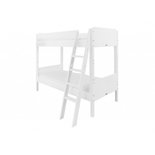 Bopita Jente Stapelbed met schuine trap wit