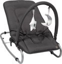 Topmark Toby wipstoel met speelboog Black