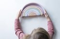 Little Dutch Houten Regenboog - Pink
