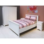 Bopita Charlotte ledikant 160 x 200 Wit