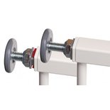 BabyDan Danamic Wit 73 tot 87 cm Klemhek/Traphek
