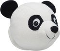 Kidsdepot Knitted Animals Panda Black/White