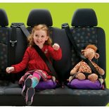 Bubblebum Booster Seat Zwart