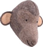 Kidsdepot Dierenhoofd Monkey / Aap Bruin