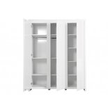 Bopita Camille Wit 3-Deurs kast