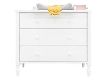 Bopita Commode met 3 Laden Belle Wit