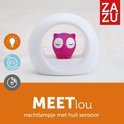 Zazu Lou Nachtlampje Roze Uil