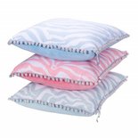Kidsdepot Kussen Zebra Blue