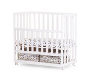 Childhome Bedkant Wieg wit incl. wielen